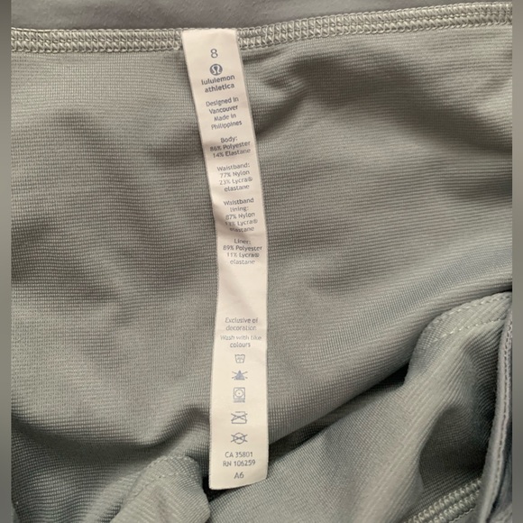 Lululemon speed up short 2.5 size 8 - Picture 4 of 4